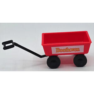 Beethoven Red Wagon Vintage 1990s